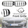 2020-2025 BMW 6 Series G32 Double Slat Black Front Kidney Grill Grille Generic