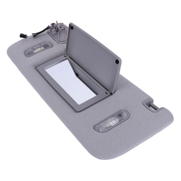Gray Left Side Sun Visor 22870346 For Chevrolet GMC 2015-2019