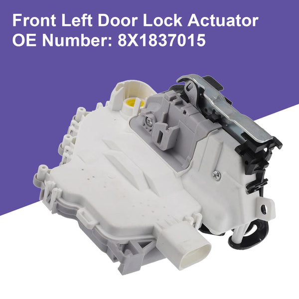 Front Left Door Lock Actuator 8X1837015 For Audi A1 A3 A4 A5 Q5 TT