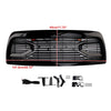 2010-2018 Ram 2500/3500 Laramie Black Front Bumper Grille W/ Led Light