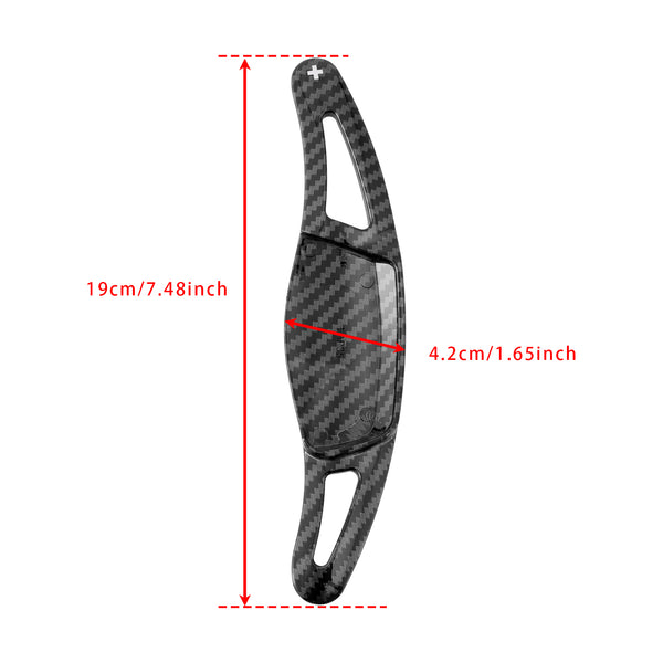 Carbon Look Steering Wheel Paddle Shifter Extension For Suzuki Swift Vitara