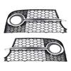 2011-2014 Audi TT MK2 S-LINE TTS Chrome Front Bumper Fog Light Grille 8J0807681KT94 8J0807682KT94 Generic