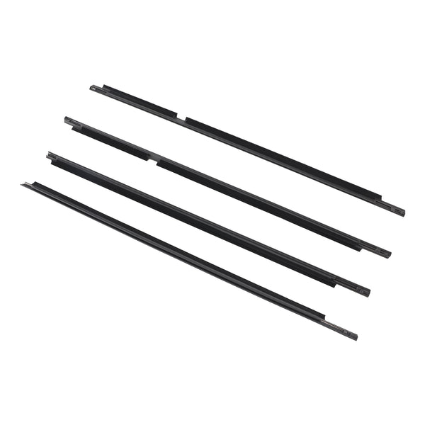 Land Cruiser LC100 1998-2007 4PCS Door Glass Belt Outer Molding Weatherstrip