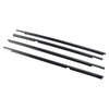 2005-2011 Toyota Yaris (NCP90, NCP91, KSP90, ZSP90) 4pcs Outer Door Glass Weatherstrip Moulding 68160-52110 68210-52110 Generic