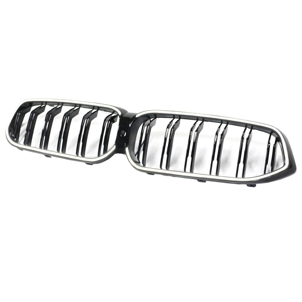 2020-2025 BMW 6 Series G32 Double Slat Black Front Kidney Grill Grille Generic