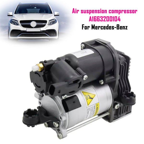 2013-2016 Mercedes Benz ML GL W166 X166 Air Suspension Compressor A1663200104 Generic