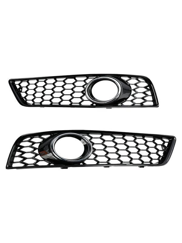 2009-2013 Audi A3 8P Standard Version Honeycomb Bumper Front Fog Light Grille Grill Cover Generic