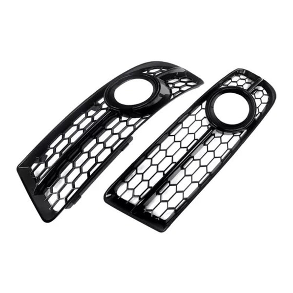 2005-2008 Audi A4 B7 S-Line S4 Front Bumper Honeycomb Fog Light Grille 8E0807681F 8E0807682F Generic