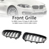 01.2009-10.2016 BMW 5 Series F10 Kidney Bumper Grille Grill Gloss Black 51137203649 51137203650 Generic