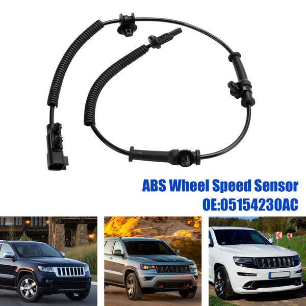 2011-2021 Limited X Sport Utility 4-Door ABS Wheel Speed Sensor Rear Right & Left 05154230AC 5S13345 Generic