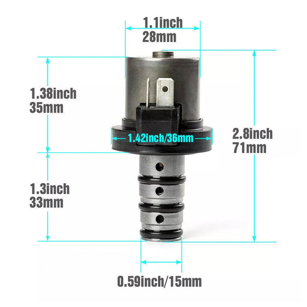 2000-2010 Mitsubishi Eclipse 2.4L Transmission Shift Solenoid Kit with Harness F4A41 F4A42 Generic