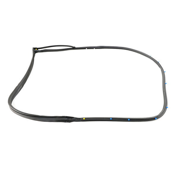 2006-2011 Honda Civic 4Pcs Door Weatherstrip Silence Opening Gasket 72310-SNE-A01 72350-SNE-A01 Generic