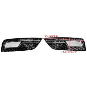 2013-2015 Audi A4 B8.5 Chrome Fog Light Cover Grille 8K0807681K 8K0807682K Generic