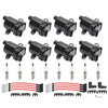 2000-2006 GMC Yukon XL 1500 5.3L 8Pack Ignition Coil+Spark Plug+Wires Set UF262 C1251 D585 5C1082 Generic