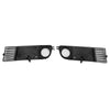 1998-2001 Audi A6 C5 2PCS Front Lower Bumper Fog Light Cover Grille 4B0807681S 4B0807682S Generic