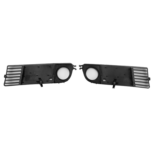 1998-2001 Audi A6 C5 2PCS Front Lower Bumper Fog Light Cover Grille 4B0807681S 4B0807682S Generic