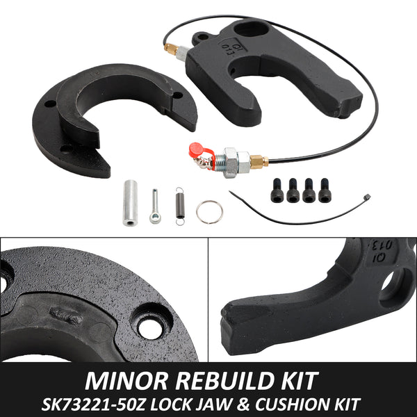 JSK37U/JSK37UA/JSK37US/JSK37UW/JSK37FSL/JSK37HSL/JSK37010 Minor Rebuild Lock Jaw & Cushion Kit For Left Hand Jost 5th Wheel SK73221-50Z Generic