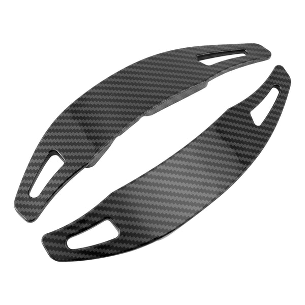 Carbon Look Steering Wheel Paddle Shifter Extension For Mercedes Benz AMG