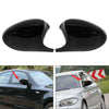 2004-2006 BMW E87 Black Side Mirror Cover Caps 51167135097 51167135098 Generic