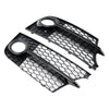 2011-2014 Audi TT MK2 S-LINE TTS Honeycomb Front Bumper Fog Light Grille 8J0807681KT94 8J0807682KT94 Generic