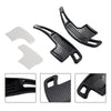 2015-2023 Ford Mustang Carbon Style Paddle Shifter Trim Accessories Black Generic