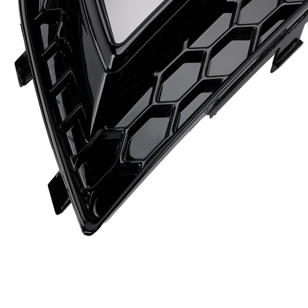 2013-2015 Audi A4 B8.5 Black Fog Light Cover Grille 8K0807681K 8K0807682K Generic