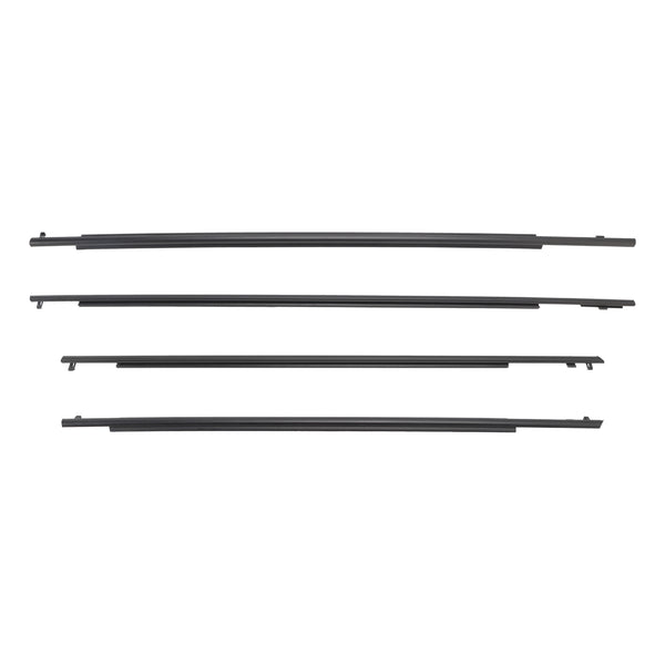 Toyota Prius 2010-2015 4PCS Door Glass Belt Outer Molding Weatherstrip 75710-47021