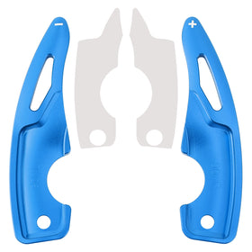 Steering Wheel Paddle Shifter Extension For Subaru Toyota 17-25 Aluminium Blue