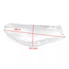 2010-2013 BMW 5 Series F10 2PCS Front Headlight Lens Cover Lampshade Left + Right 63117271912 63117271911 Generic
