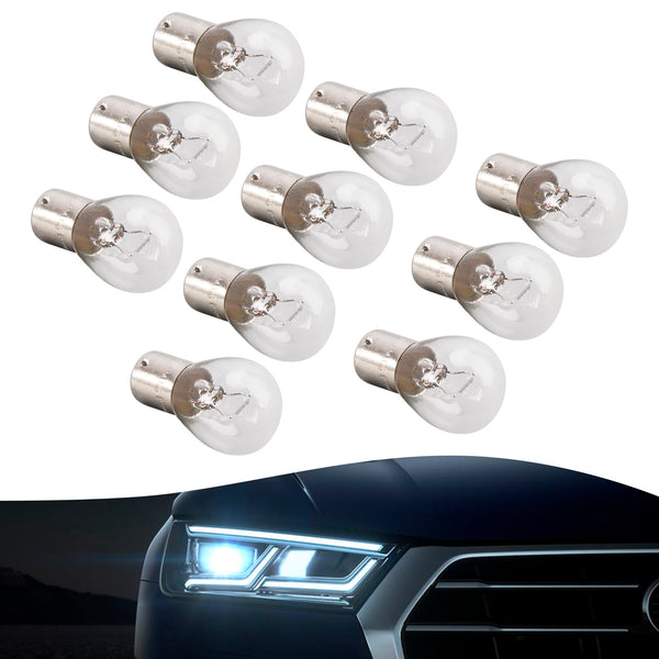 OSRAM 10PCS Car Light Tubular Lamp bulb P21W BA15S 12V 21W 7506 Generic