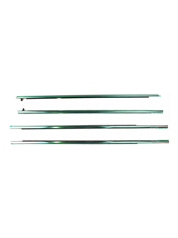 4PCS Door Window Belt Trim Molding For Honda Accord CM5 4D Sedan 2003-2005