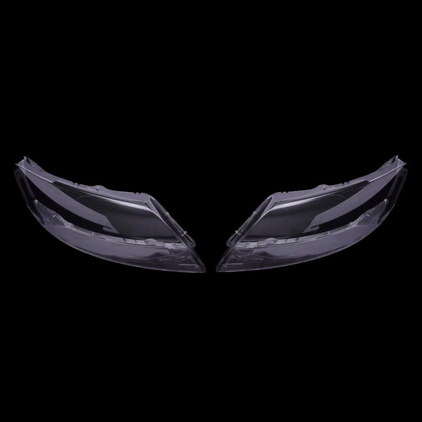 2006-2015 Audi Q7 2PCS Front Headlight Glass Clear Cover 4L0941029 4L0941030 Generic