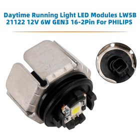 PHILIPS GEN3 Daytime Running Light LED Modules 12V 6W 16-2Pin LW5B 21122 Generic