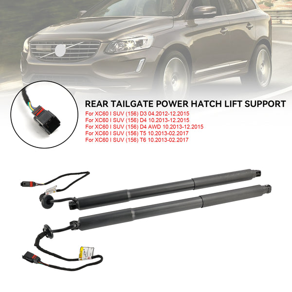 04.2012-12.2015 Volvo XC60 I SUV (156) D3 2PCS Power Liftgates Lift Support 31386705 31386706 Generic