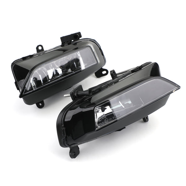 2013-2015 AUDI S4 A4 S-Line B8.5 Pair Front Bumper Halogen Fog Light Lamp 8K0941699C 8K0941700C Generic