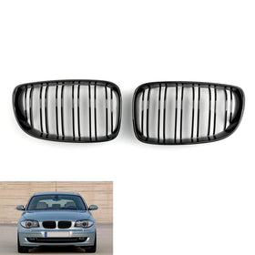 2008-2011 BMW E88 Cabriolet Coupe Gloss Black Front Grille Generic