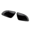 2pcs Gloss Black Door Wing Mirror Cover Caps Casing For VW Golf MK6 2009-2013