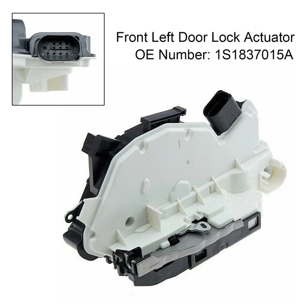 Front Left Door Lock Actuator 1S1837015A For Seat Mii Skoda Citigo VW UP