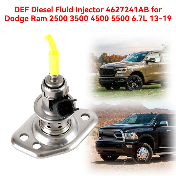 2013-2019 Dodge Ram 2500 3500 4500 5500 6.7L DEF Diesel Fluid Injector 4627241AA/AB/AD/AE Generic