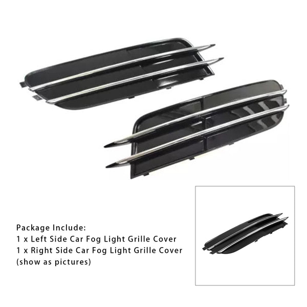 2012-2014 Audi A6 C7 Car Front Side Lower Bumper Grille Fog Light Grille 4G0807681 4G0807682 Generic