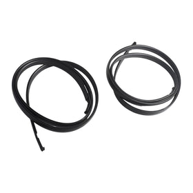 2008-2021 Toyota SEQUOIA 2PCS Roof Drip Molding Trim Left & Right Side Rubber 755510C080 755520C080 Generic