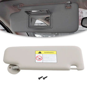 Gray Left Side Sun Visor 42478247 For Chevrolet Sonic 2012-2019