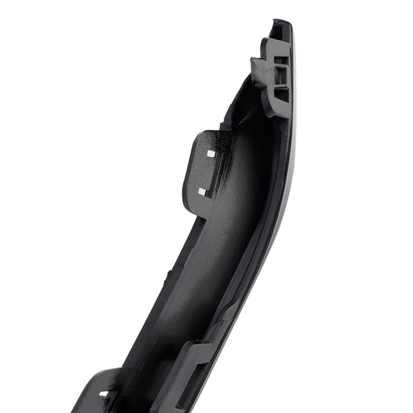 2PCS Front Fog Light Lamp Trim Fit Audi A6 C8 S-Line S6 2019-2023 Black