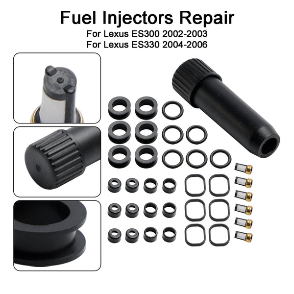 2006-2008 Lexus RX400H Fuel Injector Repair Seal Kit 23250-20030 FJ644 23250-0A020 Generic