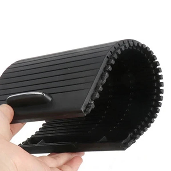 Center Console Roller Blind Cover Black Fit For Mercedes Benz X204 GLK 2008-2015