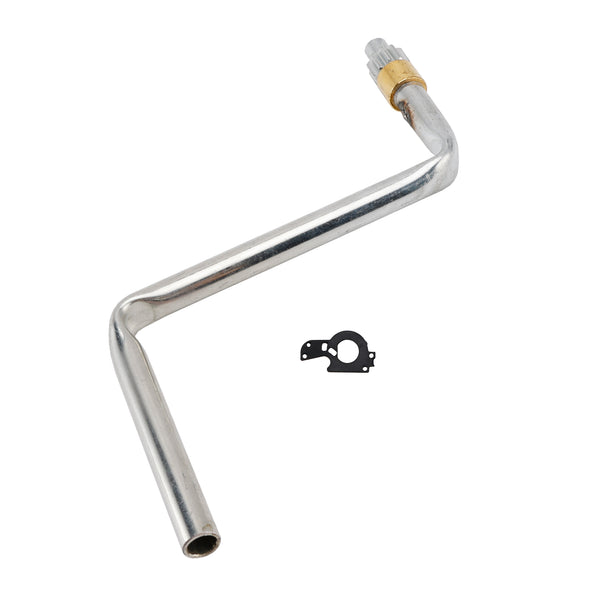 Truck Camper Crank Handle For Slide-in Truck Campers with 10-Tooth Gear On The End