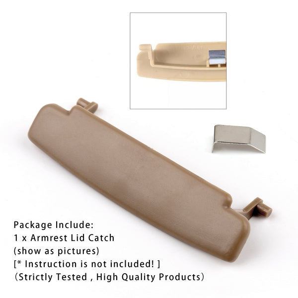 2005-2011 Audi A6 C6 Beige Console Center Armrest Lid Latch 4F0864245 4F0898173B Generic