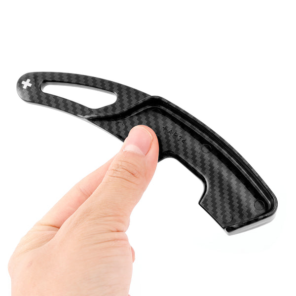 Carbon Look Steering Wheel Paddle Shifter Extension For Lexus RX NX
