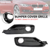 2013-2015 BMW 3 Series F31 2PCS Front Bumper Fog Light Grille Covers 51117300739 51117300740 Generic