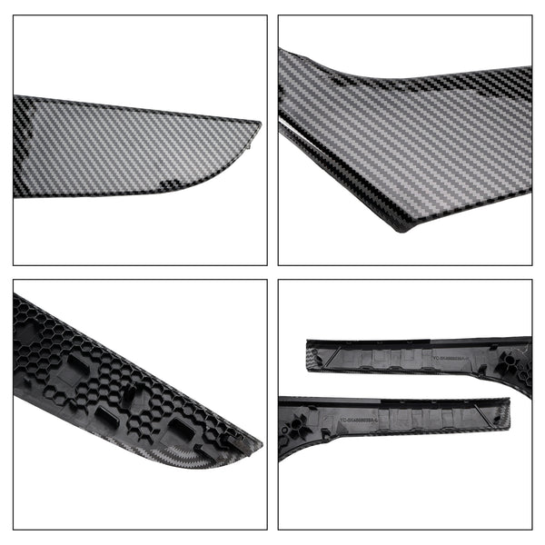 2pcs Left & Right Inner Door Handle Trim Cover For VW Golf 6 MK6 2009-2013